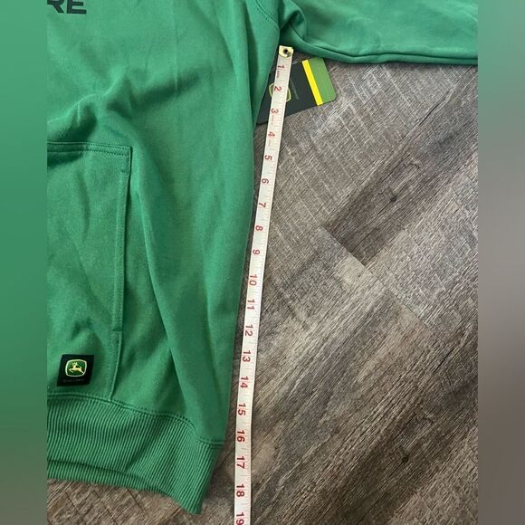 John Deere Core Graphic Logo Hoodie Green- Size XXL - Picture 7 of 8